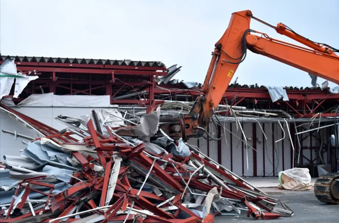 産業構造物の解体